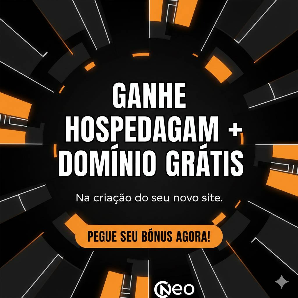 Promoção Hospedagem Grátis
